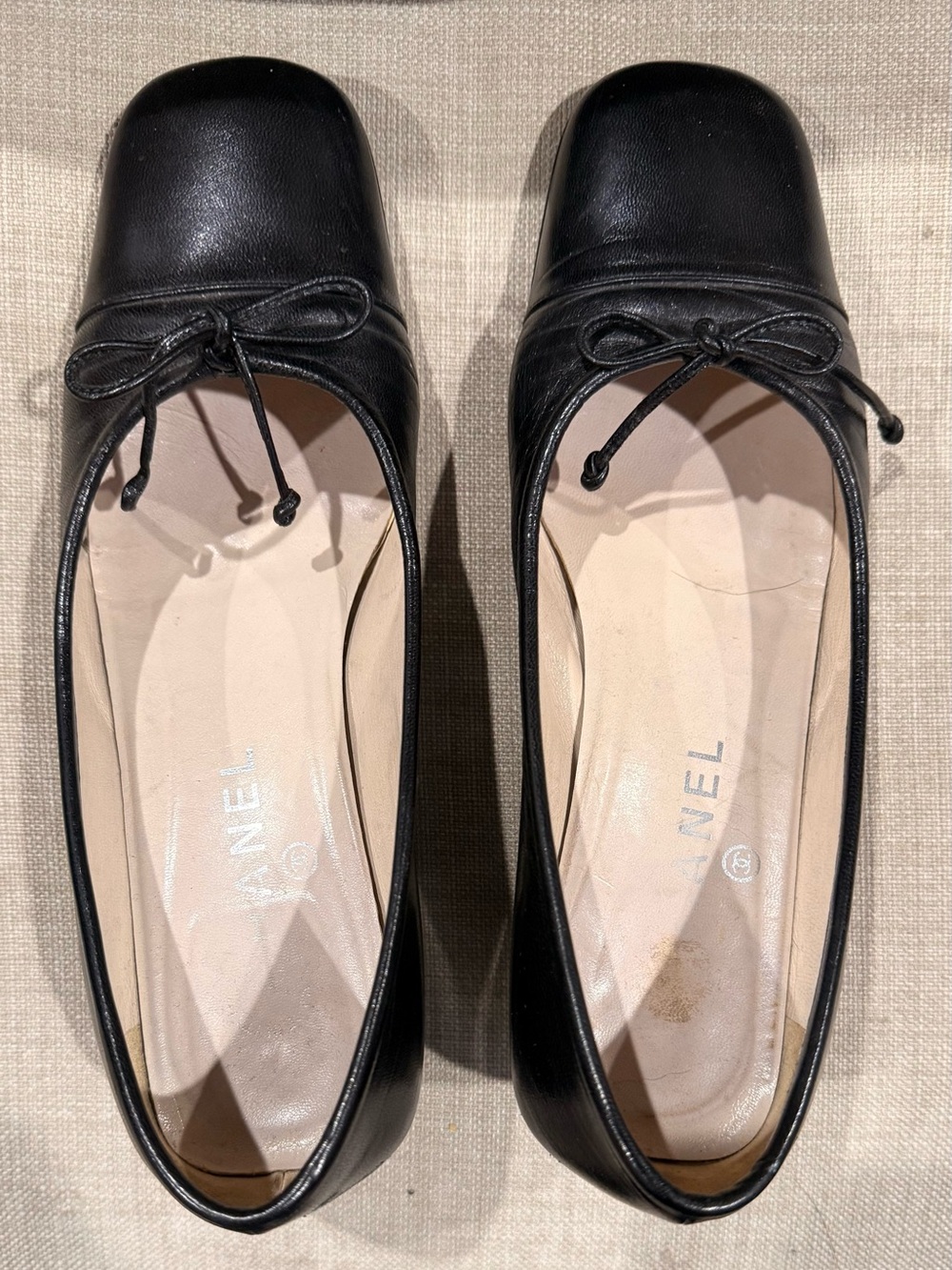 CHANEL BLOCK HEELS